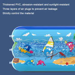 Inflatable Swimming Pool Large Family Pools 120cm Rectangle Framed Children Swimming Pool Summer Outdoor Kids Baby Bathtub Toys