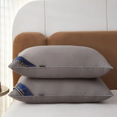 Sleeping Pillows for bedroom Double Top Bed Stuffed Hotel Five-star Soft Orthopedic Pillow 48x74cm Solid Color Extension Cushion