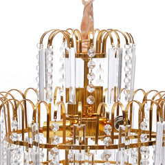 Luxury Crystal Chandelier Modern Ceiling Light Lamp Pendant Fixture Lighting Elegant Lighting Lamp E14 Decor
