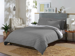 Queen Duvet Cover, 3 Piece Set, Genuine 100% Organic Viscose Derived from Bamboo, Luxuriously Soft and Cooling, 2 Pillowcases