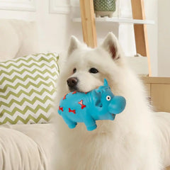 Chewing Toys For Dogs Tough Dogs Chewing Squeaky Toys Interactive Cow Shape Design Interactive Pet Dog Chew Toys For Small