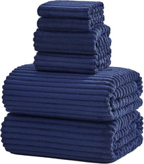 Extra Large Bath Towel Set of 6 (40"x80"),Oversized Bath Sheet Super Soft Highly Absorbent Microfibers Quick Dry Luxury