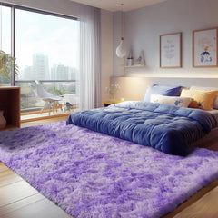 Area Rugs for Living Room  Rugs for Bedroom 6x9 Carpet Fluffy Fuzzy Soft Shag Aesthetic Plush High Pile Throw Rug for Nursery