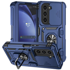 For Samsung Galaxy Z Fold 6 5 4 Phone Cases with Slide Lens Protective Cover Shockproof Camera Protector Case for Z Fold 6 5 4