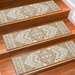 Carpet Stair Treads Non Slip for Wooden Steps, 30inch X 8inch Staircase Step Treads Indoor for Dogs, Reusable Stair Carpet