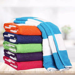100% Cotton Luxury Bath Towel Set - Soft & Absorbent Quick-Dry Towels for Bathroom, Spa, Beach or Gym - 30"x60" Large Size