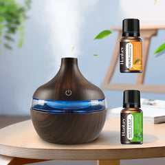 1pc Aroma Diffuser, Rattan Look Essential Oil Diffuser with Waterless Auto Shut-off Protection for Aromatherapy And Humidificati