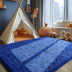 Area Rugs for Living Room  Rugs for Bedroom 6x9 Carpet Fluffy Fuzzy Soft Shag Aesthetic Plush High Pile Throw Rug for Nursery