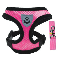 Cat Dog Harness With Lead Leash Kitten Puppy Outdoor Walking Collar Harness Adjustable Vest For Small Medium Pet Accessories Dog
