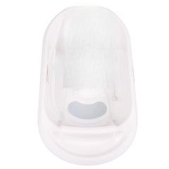 Ages 0+ Months, Unisex  Newborn to Toddler White 3-in-1 Rigid Baby Bathtub with Sling,new