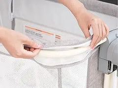 Baby Bassinet, Rocking Bassinet for Baby, 3 in 1 Bassinets Bedside Sleeper with Musical Toys, Bedside Bassinet for Baby