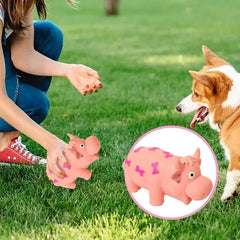 Chewing Toys For Dogs Tough Dogs Chewing Squeaky Toys Interactive Cow Shape Design Interactive Pet Dog Chew Toys For Small