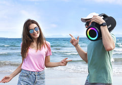 Tronsmart Bang Max Bluetooth Speaker 130W Speaker with 3 Way Sound System, Sync Up 100+ Speakers, APP Control, Guitar/Mic Input