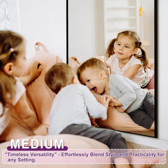 Full Length Mirror, Full Body Mirror, Floor Mirror with Aluminum Alloy Frame, Free Standing Mirror, Mirror Full Length Hanging