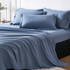 7 Piece Bed In A Bag Comforter Set Queen, Stylish solid geometry   Comforter And Sheet,Pillowcase Set, ideal gift