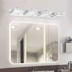 Wall Mirror Lights for Bathroom Wall Mounted Bathroom Living Makeup 4 LED Wall Fixtures Sconce