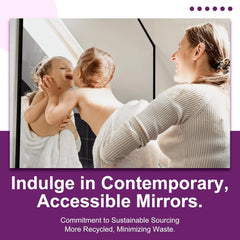 Full Length Mirror, Full Body Mirror, Floor Mirror with Aluminum Alloy Frame, Free Standing Mirror, Mirror Full Length Hanging