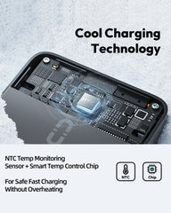ROMOSS Magnetic Power Bank 10000mAh 30W PD Fast Charging 3-in-1 Wireless Powerbank with Apple Watch Charger for Magsafe iPhone