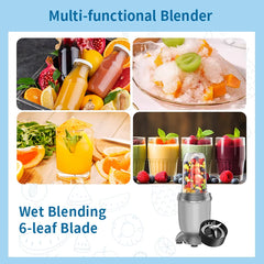 Personal Blender with Button,450W Professional Kitchen Blender for Smoothies and Shakes,Portable Smoothie Blender,Easy Cleaning&