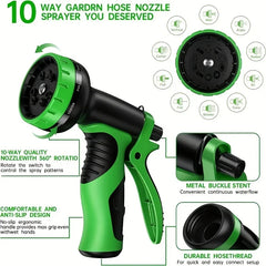 1Pcs 50FT/75FT/100FT Garden Telescopic Hose Expandable Multifunctional Water Gun High-Pressure Watering Gardening Tools