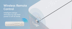 Smart Toilet with Bidet Built In, Foot Sensor Operation, Elongated Tankless Toilet with Automatic Flush,Heated Bidet Seat