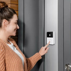 4.3 Inch IPS Screen Intelligent Video Intercom Doorbell 2 Way Audio 2.4G Wi-Fi Infrared Night Vision for Home Surveillance