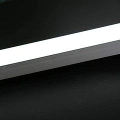 Led Lighted Bathroom Mirror, Wall Mounted Vanity Mirror with Defogger and Dimmable Touch Switch, 6500K High Lumen Makeup Mirror