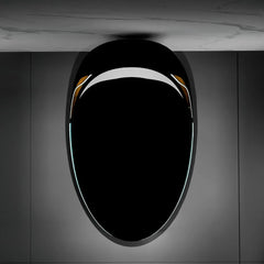 12“ One Piece Elongated Smart Toilet with Egg-Shaped,Foot Sensor,Night Light,Auto Flush Open & Close Seat,Build-in Bidet Seat,