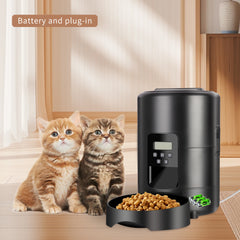 2L Cat Automatic Feeder Tuya APP Pet Feeder 5V USB Smart Dispenser Suitable For Small Medium-Sized Cats Dogs Automatic Feeder