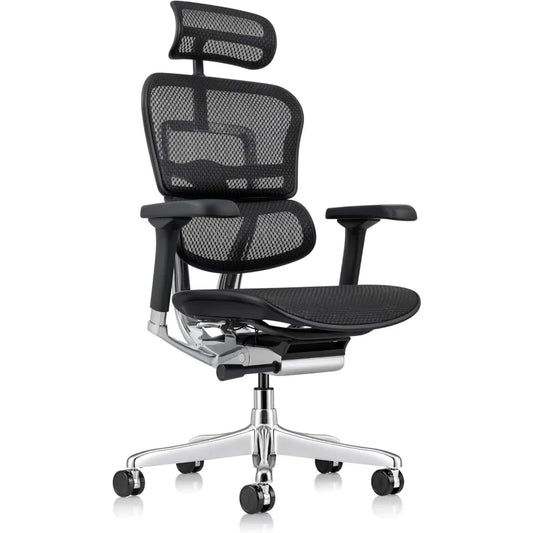 Eurotech Me7Erg Gen2 High Back Mesh Office Chair With Tilt Tension Control, Tilt Lock, Back Angle, Back Height, Synchro Tilt,