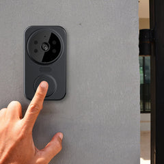 WiFi Video Doorbell Smart Home Door Bell Night Vision Wireless Visual Intercom Doorbell Two-Way Audio Visual Doorbell Monitoring
