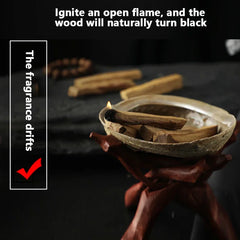 Palo Santo Natural Incense Sticks for Yoga & Buddha Aromatherapy High-Oil Content Long-Lasting Smell Old Materials