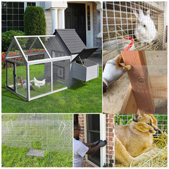 Hot-Dipped Galvanized Welded Wire Mesh 1x25m Roll,Steel Fencing for Construction,Animal Enclosures,Poultry Netting,Garden Securi