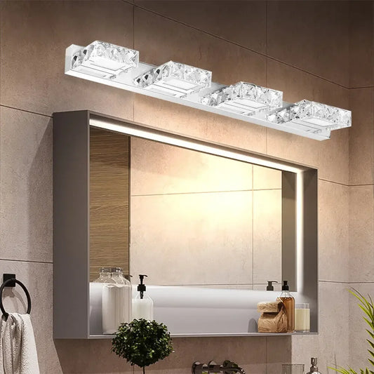 Wall Mirror Lights for Bathroom Wall Mounted Bathroom Living Makeup 4 LED Wall Fixtures Sconce