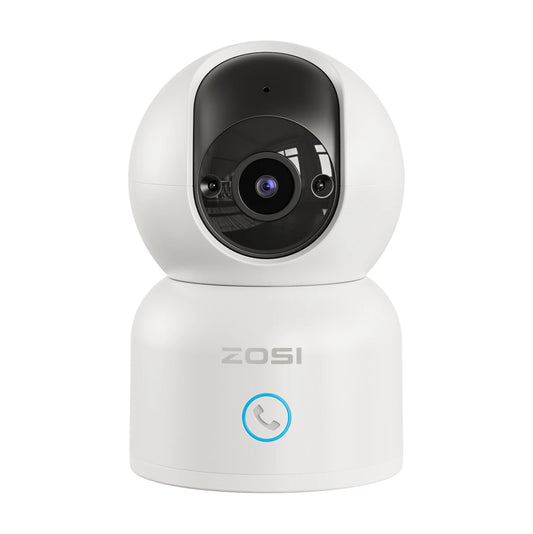 360° Smart Home Security Camera PTZ Auto Tracking Baby Monitor AI Panoramic HD Night Vision Indoor WiFi Surveillance Camera