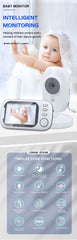 Cdycam New 3.5 inch Wireless Video Baby Monitor Night Vision Temperature Monitoring 2 Way Audio Talk Baby Nanny Security Camera