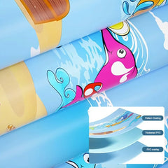 Inflatable Swimming Pool Large Family Pools 120cm Rectangle Framed Children Swimming Pool Summer Outdoor Kids Baby Bathtub Toys