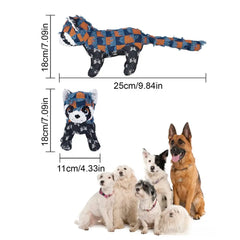 Chew Toys For Puppy Tough Squeaky Teeth Toys For Pet Puppy Interactive Stuffed Dog Chew Toys For Small Medium Large Dogs