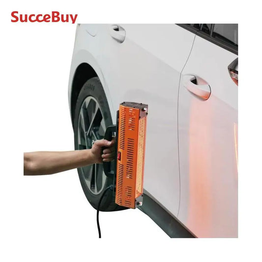 SucceBuy Infrared Curing Lamp 1000W High Power Handheld Auto Heating Car Curing Light Paint Dryer On-Site Repair Engine Drying