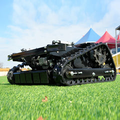 Customized New Design Remote Control Robot Lawn Mower Multi Purpose Rc Lawn Mower For Farmer