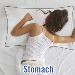 Cooling Bed Pillows, Luxury 3D Microfiber, Breathable Cover for Side, Back & Stomach Sleepers, Reduces Neck Pain, Pack of 4