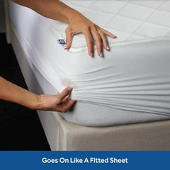 Luxury Cotton Mattress Pad, Extra Large, White