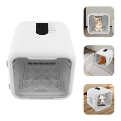 18.5" Pet Dryer Box Pet Grooming Hair Dryer Pet Force Dryer  Sterilization Adjustable Wind and Temperature Anti-false Touch Lock