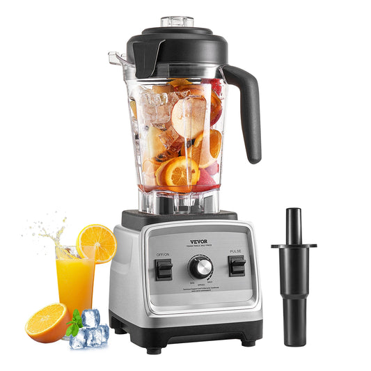 VEVOR Professional Blender for Smoothies, 85 oz 1400W, with Powerful Motor, Multi-Functional Food Processing Blender,for Kitchen