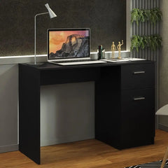 Compact Computer Desk Study Table for Small Spaces Home Office  Student Laptop PC Writing Desks with Storage and Drawer
