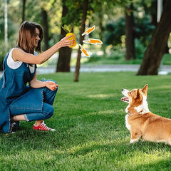 Squeaky Pineapple Dog Toy Natural Rubber Squeaky Indestructible Dog Chew Toys Tough Dog Puzzle Toys Treat Dispensing For Small