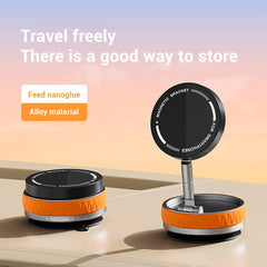 For Magsafe Magnetic Vacuum Car Phone Holder 360° Rotating Folding Intelligent Car Mount Mobile Phone Holder for Magsafe iPhone