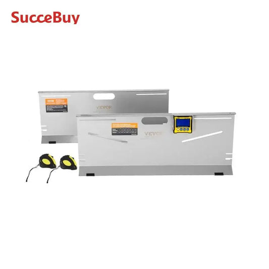 VEVOR Wheel Alignment TooStainless Steel Tool Plate Magnetic Slots andAlignment Rods Includes  Measuring Tapes Conversion Chart