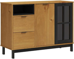 Wooden Buffet Sideboard Storage Cabinet Console Table Kitchen Dining Room Furniture Organizer, Entryway Cupboard