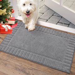 Door-Mat Non-Slip Front Doormat Entrance Mats for Front Door Entry Resist Dirt Washable Doormat Absorbent Entryway Door Mat